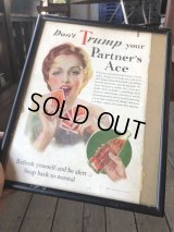 30s Vintage Coca-Cola Advertising W/Frame (B938)