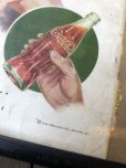 画像2: 30s Vintage Coca-Cola Advertising W/Frame (B938) (2)