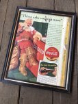 画像5: 40s Vintage Coca-Cola Advertising W/Frame (B927)