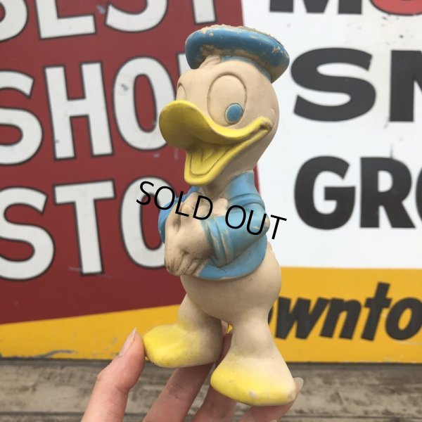 画像1: 60s Vintage Disney Donald Duck Doll DELL 15.5cm (B944)