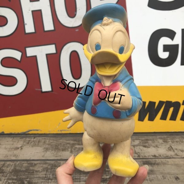 画像1: 60s Vintage Disney Donald Duck Doll DELL 20cm (B954)