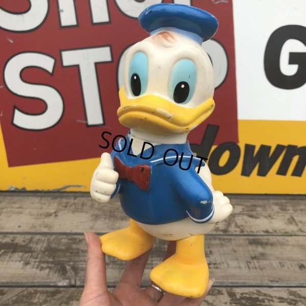 画像1: Vintage Disney Donald Duck Doll Japan 21cm (B951)