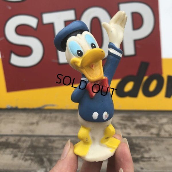 画像1: Vintage Disney Donald Duck Doll 10cm (B950)