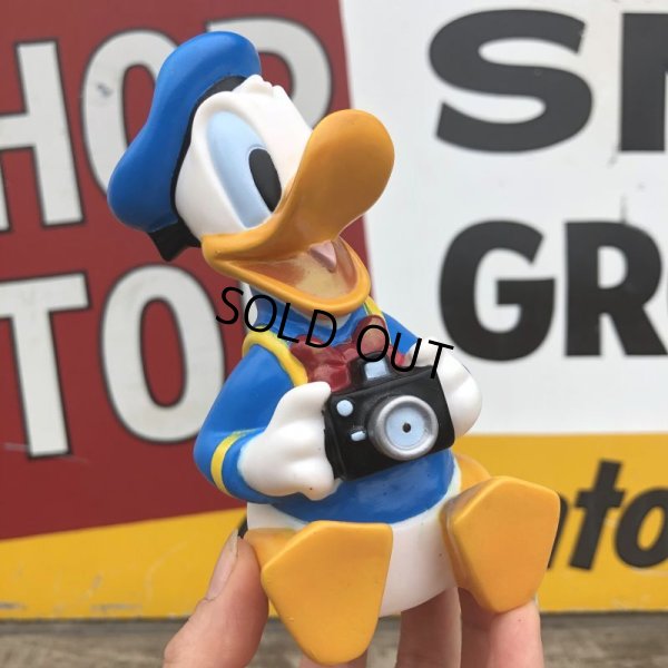 画像1: Vintage Disney Donald Duck Doll 13.5cm (B941)