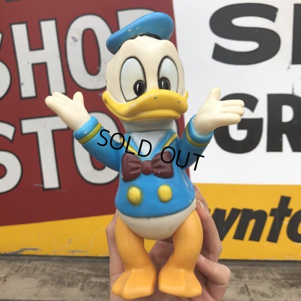 画像1: Vintage Disney Donald Duck Doll Japan 20cm (B947)