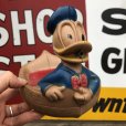 画像1: 50s Vintage Disney Donald Duck Sun Rubber Soap Dish 15cm (B957) (1)