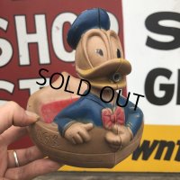 50s Vintage Disney Donald Duck Sun Rubber Soap Dish 15cm (B957)
