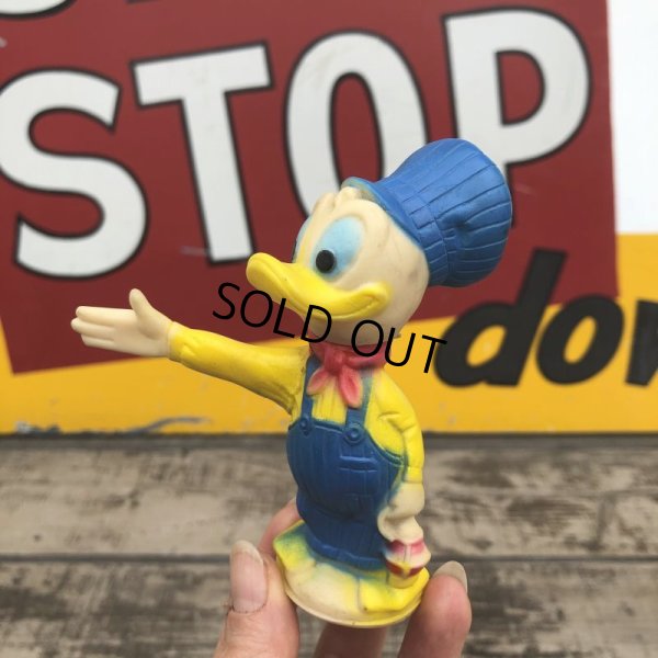 画像1: Vintage Disney Donald Duck Doll 11cm (B948)