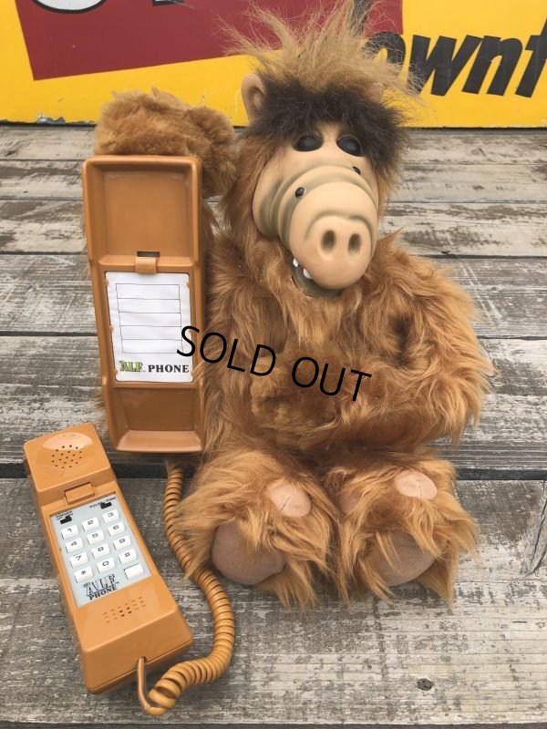 画像1: 80s Vintage TV SHOW  ALF PHONE Works! (B961)