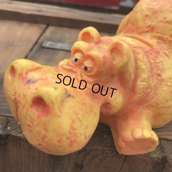 画像8: 70s Vintage Royalty Industries Hippo Coin Bank (B965) 