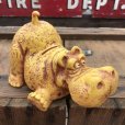 画像2: 70s Vintage Royalty Industries Hippo Coin Bank (B964)  (2)