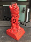 Vintage Message Doll Red Devil "Made Me Do It" (B970) 