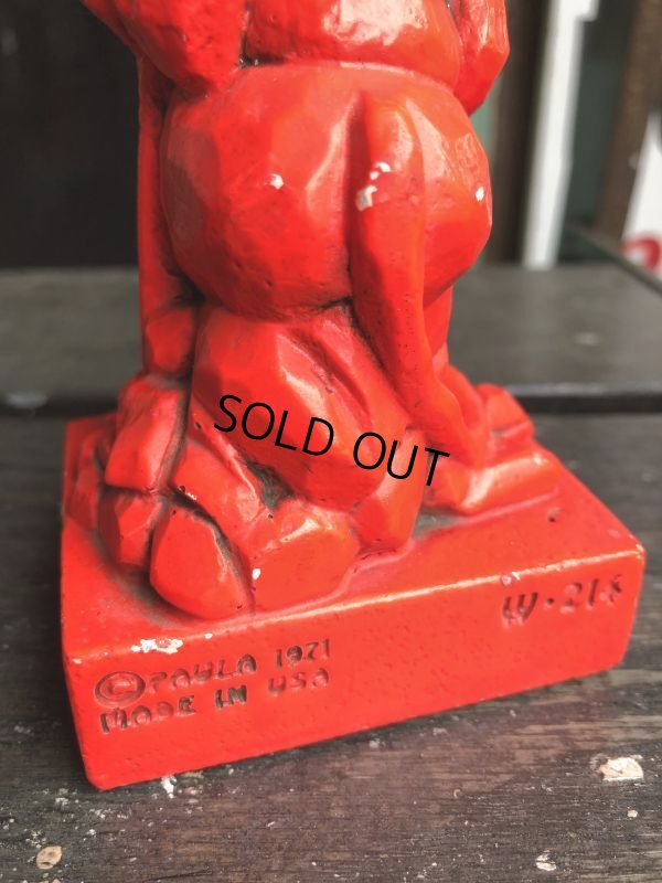 画像7: Vintage Message Doll Red Devil "Made Me Do It" (B970) 