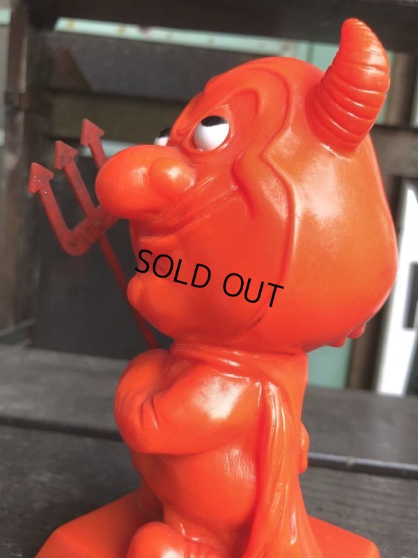 画像9: Vintage Message Doll Red Devil "I Love You When Your Wicked" (B972) 