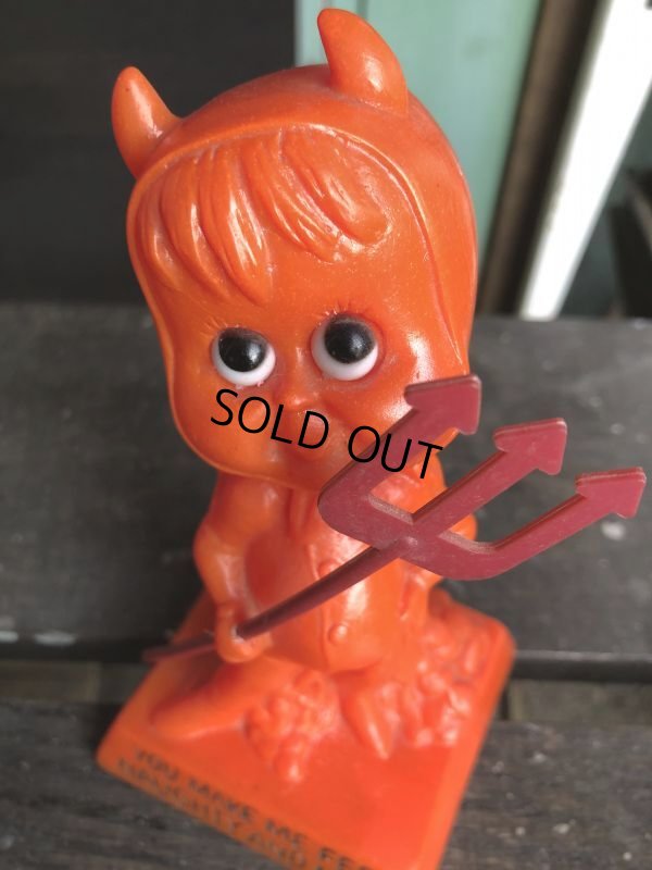 画像9: Vintage Message Doll Red Devil "You make me feel naughty and nice" (B974) 