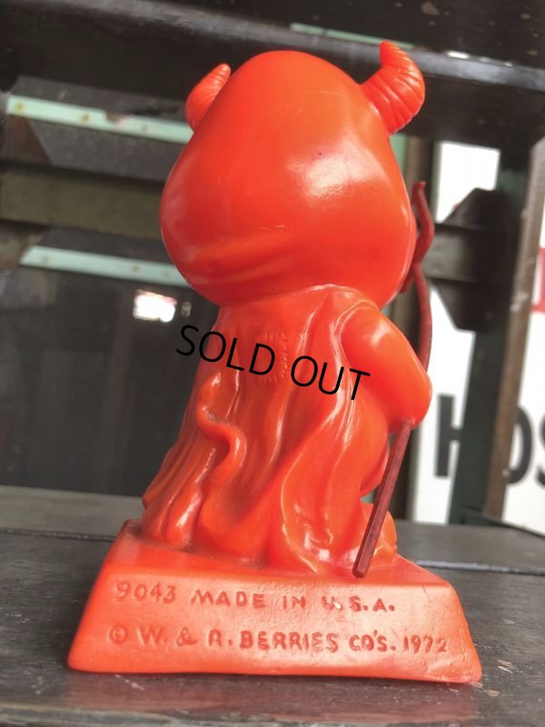 画像5: Vintage Message Doll Red Devil "I Love You When Your Wicked" (B972) 