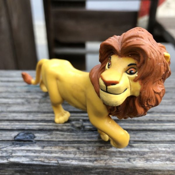 画像2: Vintage Disney The Lion King Simba PVC Figure (B988)