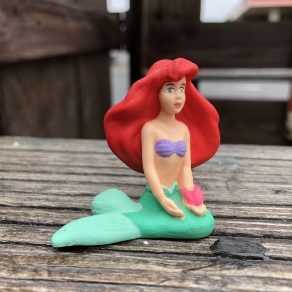 画像1: Vintage Disney The Little Mermaid Ariel PVC Figure (B002)