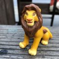 Vintage Disney The Lion King Mufasa PVC Figure (B990)