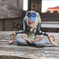 Vintage Disney The Lion King Rafiki PVC Figure (B987)