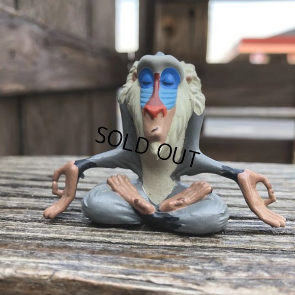 画像1: Vintage Disney The Lion King Rafiki PVC Figure (B987)