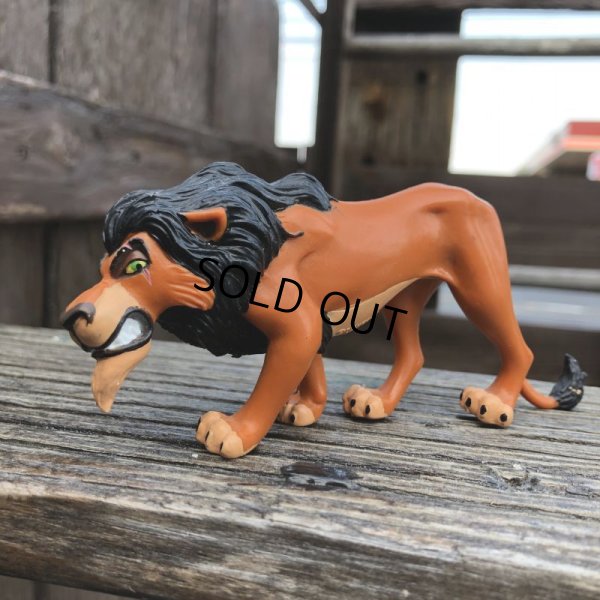 画像1: Vintage Disney The Lion King Scar PVC Figure (B989)