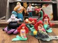 画像5: Vintage Disney The Little Mermaid Ariel & Flounder PVC Figure (B998) (5)