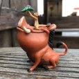 画像1: Vintage Disney The Lion King Timon & Pumbaa PVC Figure (B996) (1)