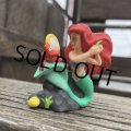 Vintage Disney The Little Mermaid Ariel & Sebastian PVC Figure (B999)