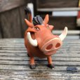 画像2: Vintage Disney The Lion King Pumbaa PVC Figure (B995) (2)