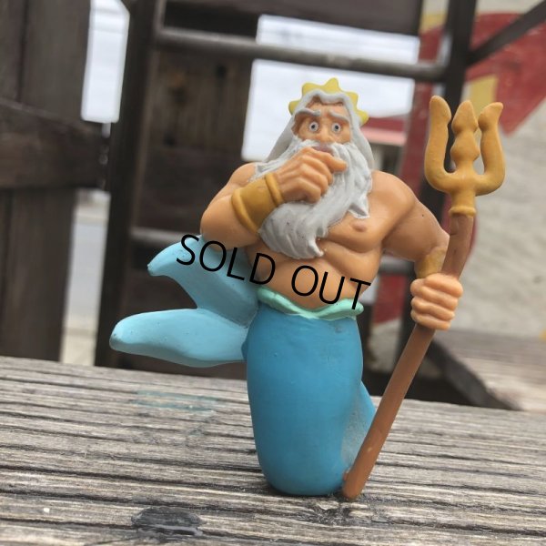 画像1: Vintage Disney The Little Mermaid King Triton PVC Figure (B004)