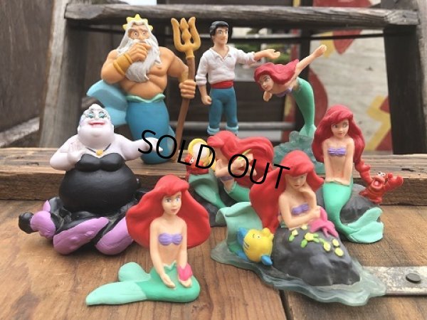 画像5: Vintage Disney The Little Mermaid Ariel & Sebastian PVC Figure (B999)