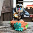 画像1: Vintage Disney The Lion King Rafiki PVC Figure (B986) (1)