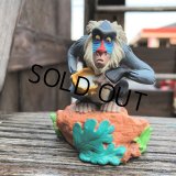 Vintage Disney The Lion King Rafiki PVC Figure (B986)