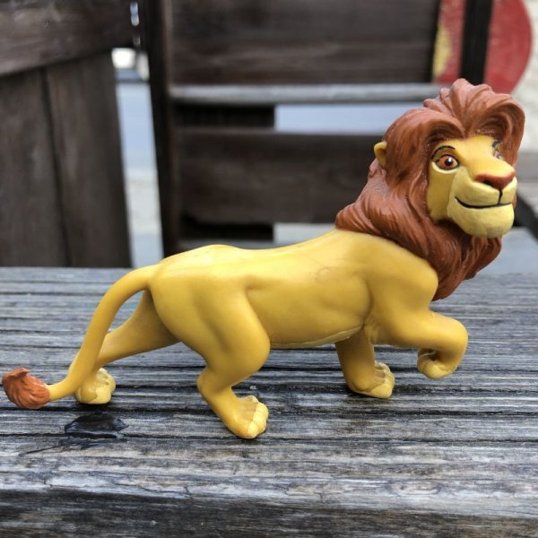 画像5: Vintage Disney The Lion King Simba PVC Figure (B988)