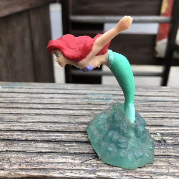 画像2: Vintage Disney The Little Mermaid Ariel PVC Figure (B997)