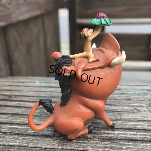 画像4: Vintage Disney The Lion King Timon & Pumbaa PVC Figure (B996)