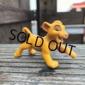 Vintage Disney The Lion King Simba PVC Figure (B991)