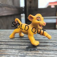 Vintage Disney The Lion King Simba PVC Figure (B991)