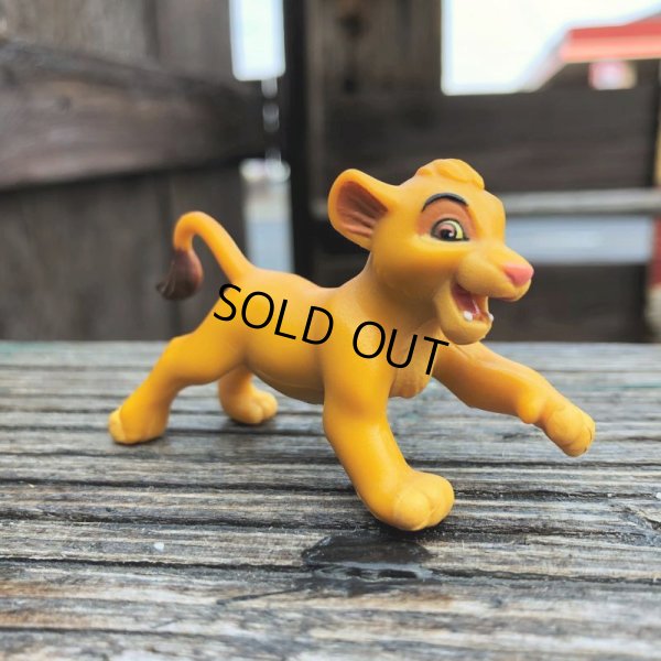 画像1: Vintage Disney The Lion King Simba PVC Figure (B991)