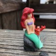 画像2: Vintage Disney The Little Mermaid Ariel & Sebastian PVC Figure (B001) (2)