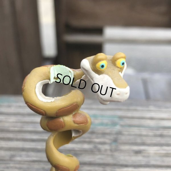 画像7: Vintage Disney The Jungle Book Kaa Pencil Topper (B981)