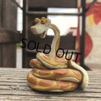 Vintage Disney The Jungle Book Kaa PVC figure (B980)