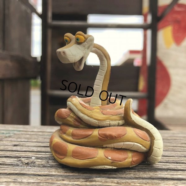 画像1: Vintage Disney The Jungle Book Kaa PVC figure (B980)