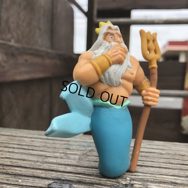 画像2: Vintage Disney The Little Mermaid King Triton PVC Figure (B004)