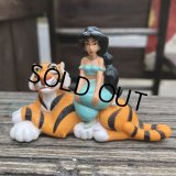Vintage Disney Aladdin Jasmine & Rajah PVC Figure (B006)