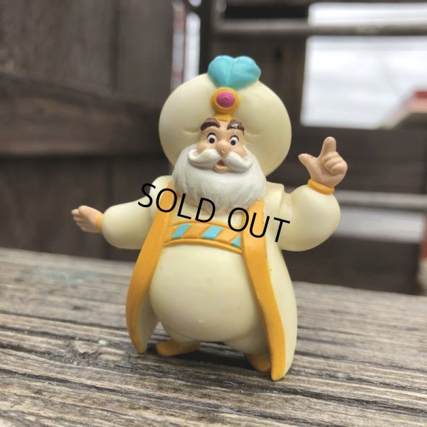 画像1: Vintage Disney Aladdin Sultan PVC Figure (B014)