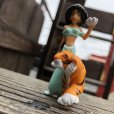 画像5: Vintage Disney Aladdin Jasmine & Rajah PVC Figure (B007)