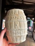 画像9: 50s Vintage James Candy Advertising Barrel Clown Paper Mache Coin Bank (B796)