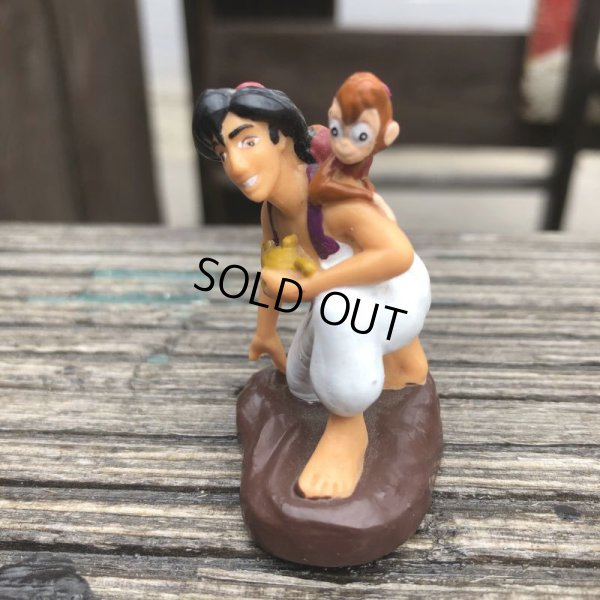 画像2: Vintage Disney Aladdin & Abu PVC Figure (B011)